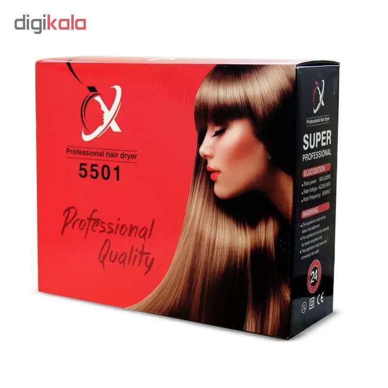 سشوار حرفه ای آی ایکس مدل ix-5505 — تصویر ۳