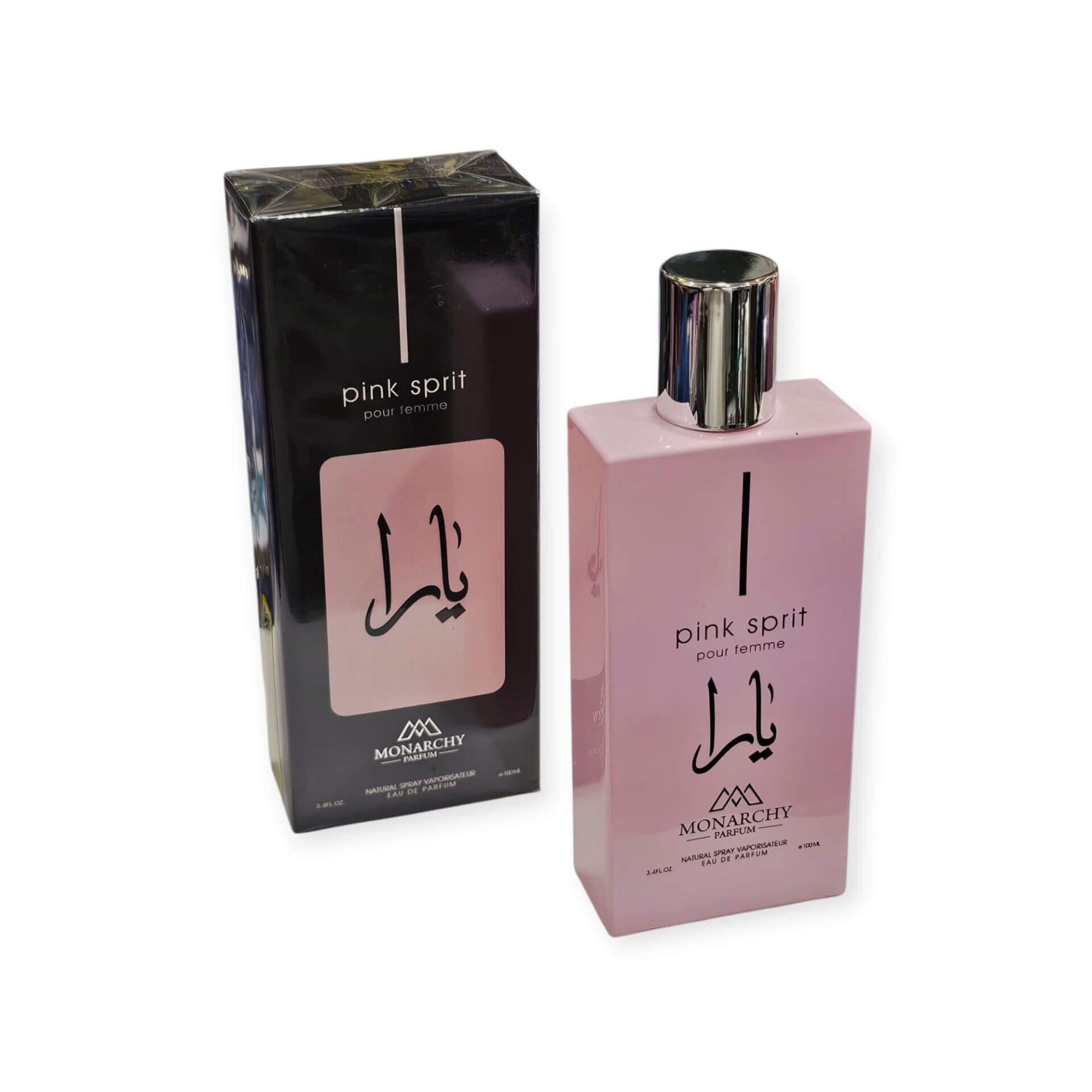 ادکلن زنانه مونارچی پینک اسپریت Monarchy Pink Spirit ادوپرفیوم 100ml