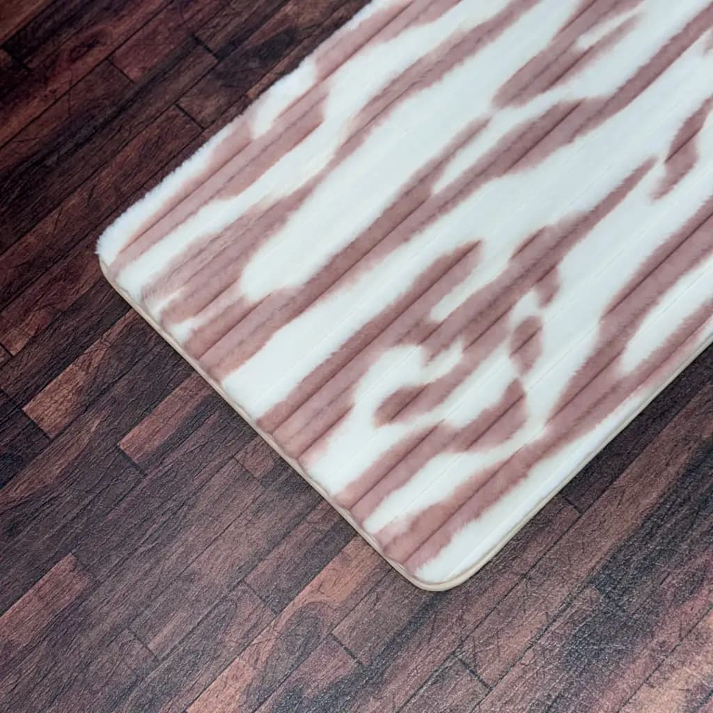 پادری مخمل طرح استرایپ ربیت پنککی — تصویر ۴