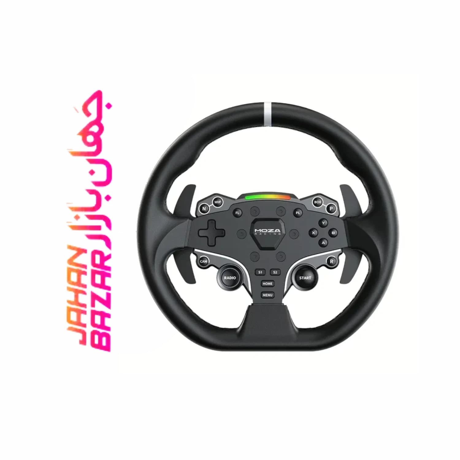 باندل فرمان پدال پایه بازی مدل R5 moza — تصویر ۲