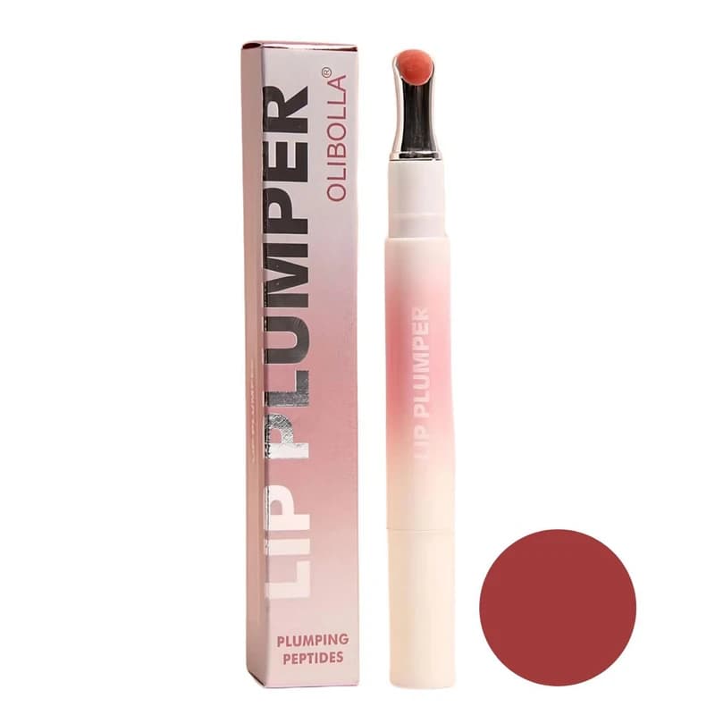 پلامپر لب رنگی اولیبولا با سر فلزی (رژلب مایع حجم دهنده )Lip Plumper