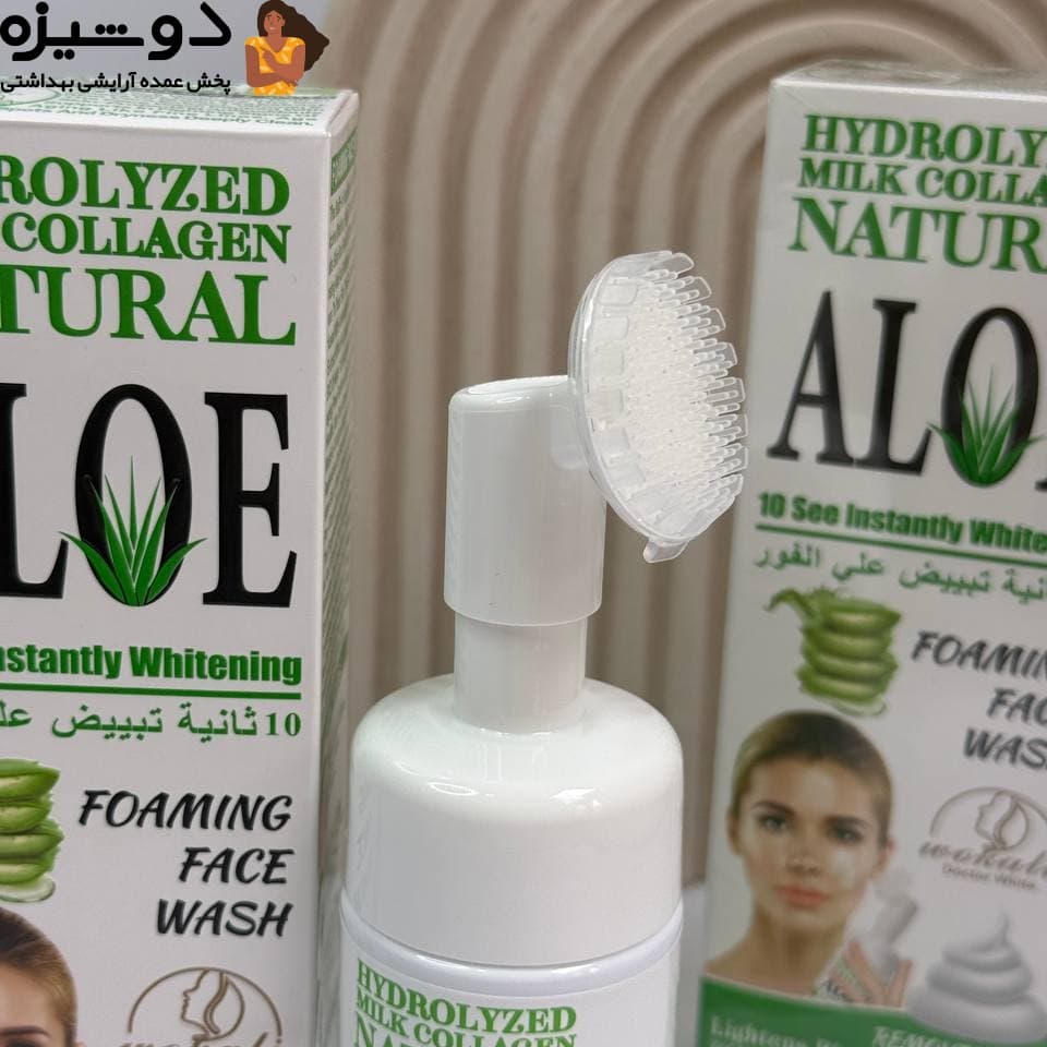 فوم براش دار بزرگ 675 آلوئه ورا وکالی WOKALI — تصویر ۳