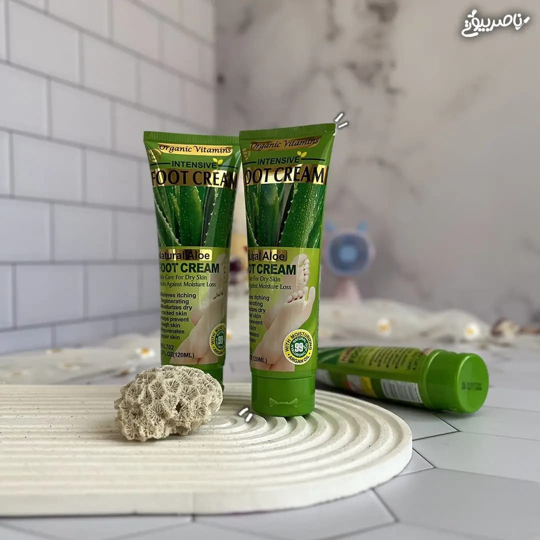 کرم رفع خشکی و ترک پا آلوئه ورا WOKALI — تصویر ۹