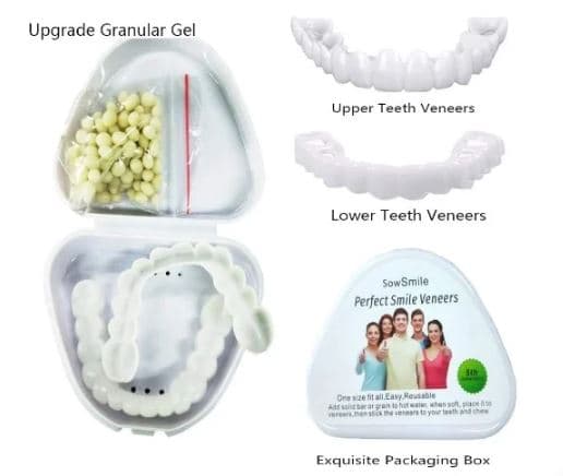 لمینت دندان پودری sowsmile دو فک — تصویر ۶