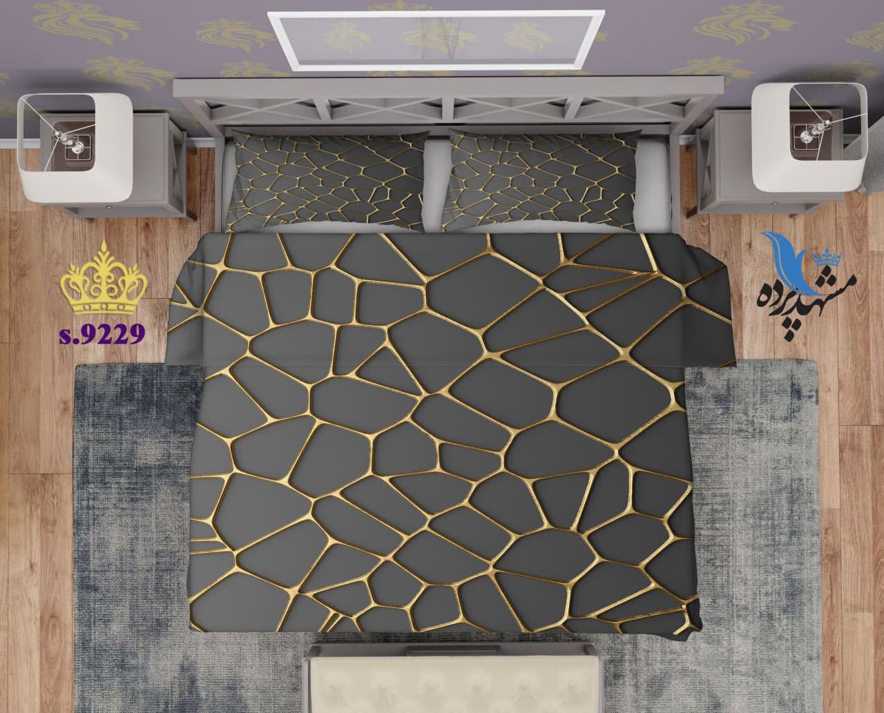 ست روتختی دو نفره طرح فانتزی S9229