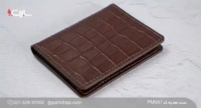 ست هدیه چرم طبیعی لوکس کد PM037 — تصویر ۷