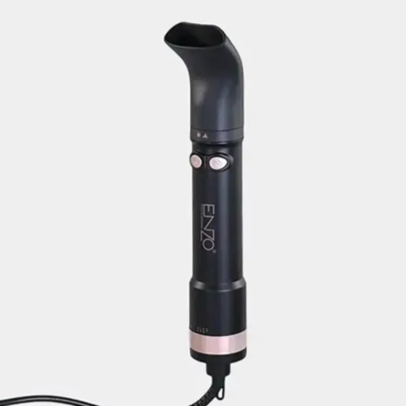 سشوار برس‌دار چرخشی انزو پروفیشینال مدل EN-760 7in1 با توان 1500 وات، موتور DC براشلس، تنظیمات دما و سرعت دو حالته، تکنولوژی آیونیک، سری‌های متنوع و کیف نگهدارنده، مناسب استفاده خانگی و حرفه‌ای — تصویر ۵