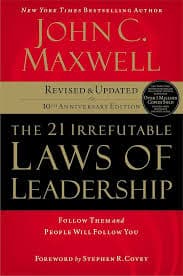 کتاب The 21 Irrefutable Laws of Leadership (۲۱ قانون انکارناپذیر رهبری) نسخه انگلیسی PDF | جان سی. مکسول