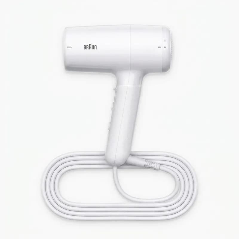 سشوار خانگی براون مدل HD226SDE مناسب استفاده حرفه‌ای و آرایشگاهی با توان 2200 وات، موتور DC، فناوری تولید یون، تنظیم دما و سرعت در 3 حالت، باد سرد و سری کاهش وز مو — تصویر ۳