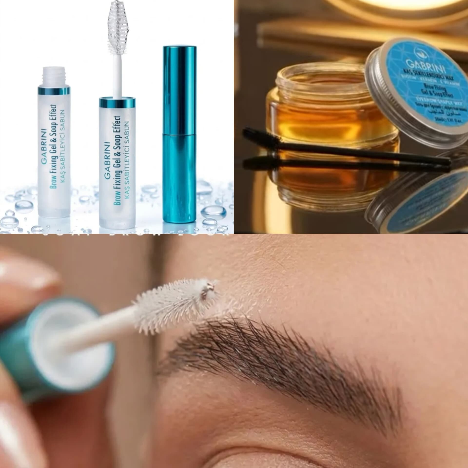 ژل ابرو گابرینی مدل کاسهای و ریملی فیکس و لیفت ابرو با ماندگاری بالا