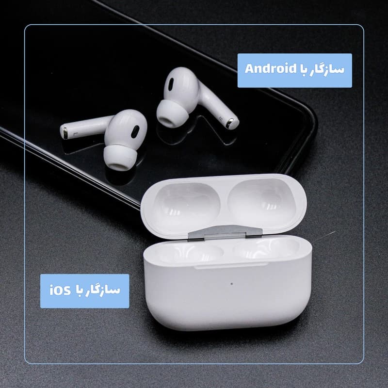 هدفون بلوتوثی مدل ایرپاد پرو کیفیت عالی — تصویر ۲