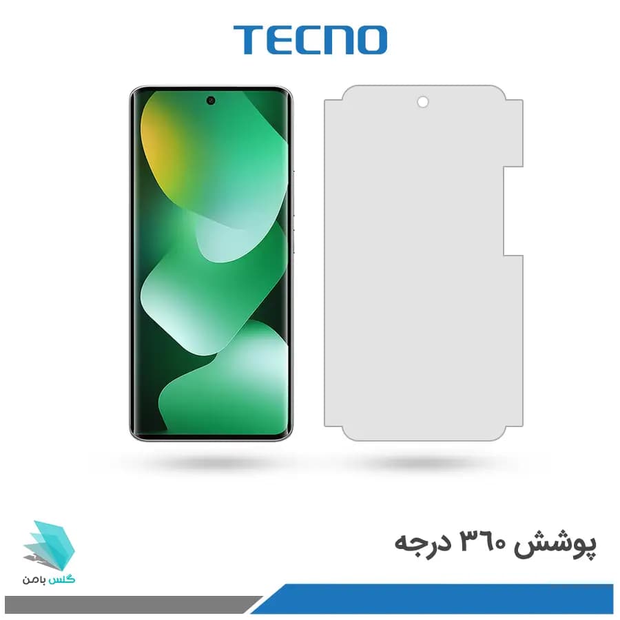 گلس هیدروژلی شیائومی Redmi Note 15 4G شفاف – برند تکنو
