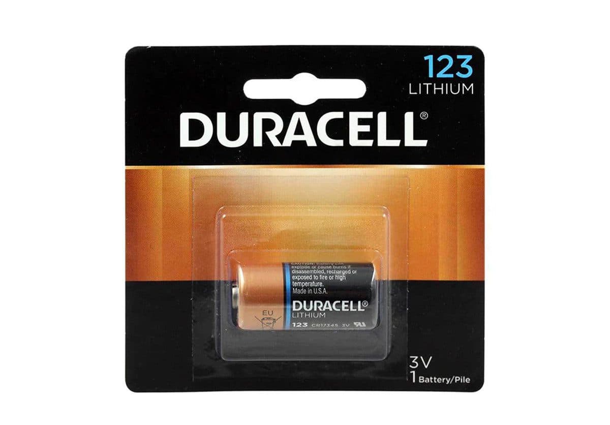 باتری لیتیومی ۳ ولت سایز 2/3A مدل CR123 دوراسل Duracell — تصویر ۲