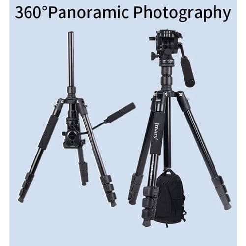 سه پایه فیلمبرداری جیماری Jmary KT-285+NB50 Video Tripod — تصویر ۵