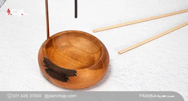 ست هدیه چوبی لوکس کد PA006 — تصویر ۵