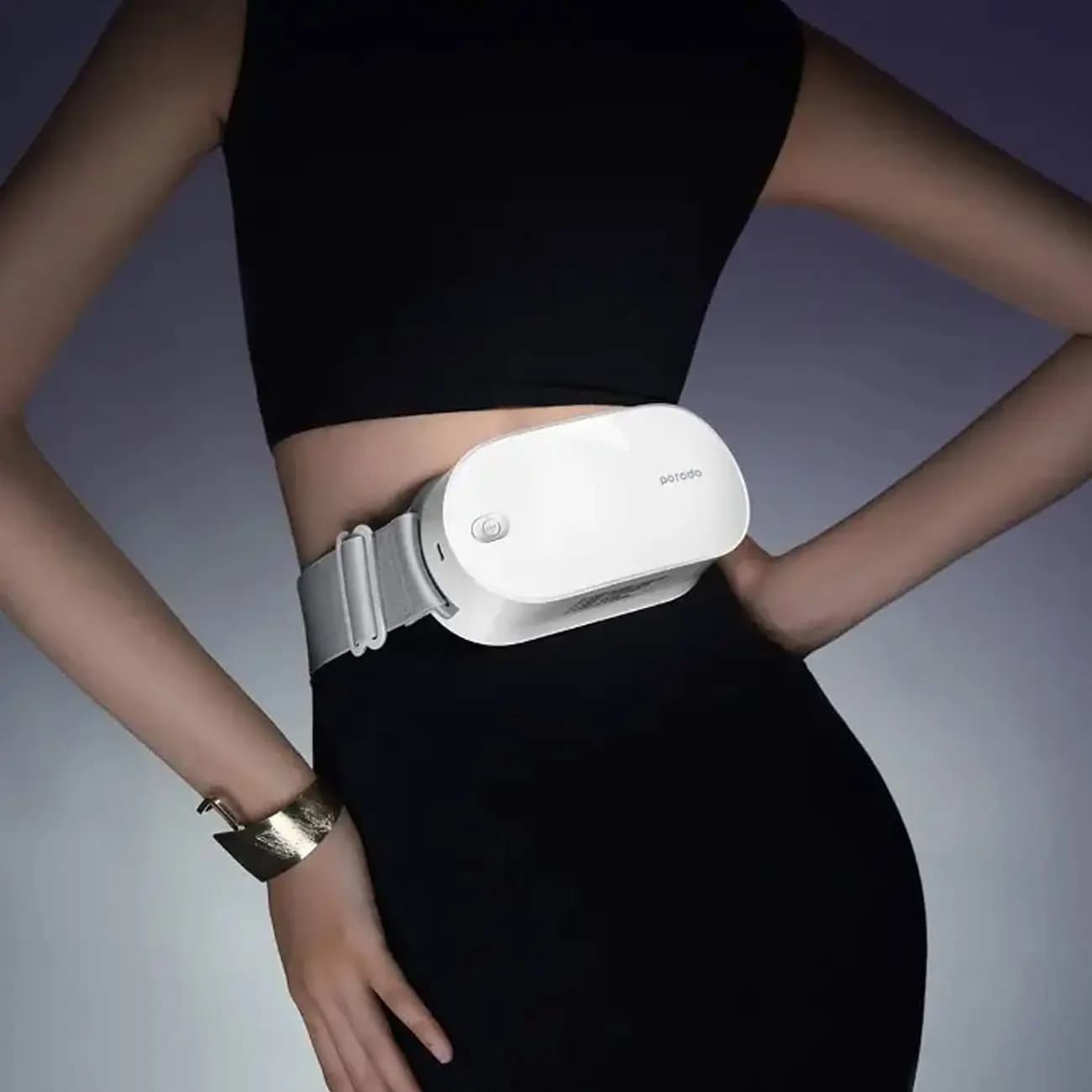ماساژور طبی کمر چکشی پا پرودو Porodo PD-HMRWMS Hammering Waist Massager HMRWMS — تصویر ۲