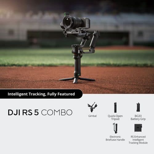 لرزشگیر دوربین دی جی آی مدل DJI RS 5 Gimbal Combo Stabilizer — تصویر ۶
