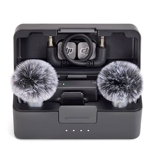میکروفون بی سیم یقه ای دی جی آی دو کاربر DJI Mic Mini 2 2-Person — تصویر ۶