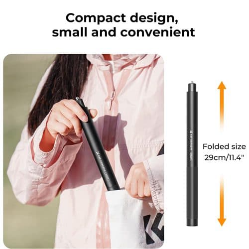 مونوپاد و سه پایه دوربین ورزشی کی اند اف K&F Invisible Selfie Stick MS-07 — تصویر ۷
