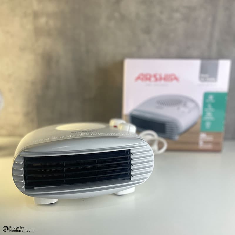 بخاری برقی فن دار ارشیا مدل DH-1211A — تصویر ۲