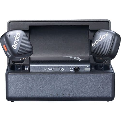 میکروفون دو کاربر گودکس Godox Cube-C Combo Kit 2 for Cameras and Mobile — تصویر ۸