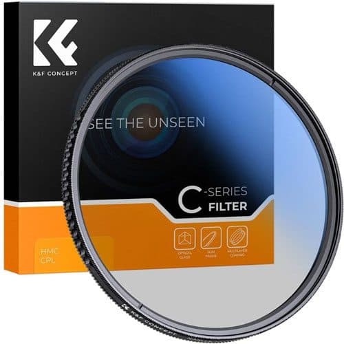 فیلتر لنز پولاریزه کی اند اف K&F C-Series HMC CPL 58mm