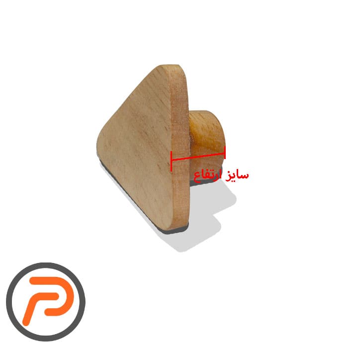 دستگیره چوبی مثلثی 3 سانتیمتر — تصویر ۳