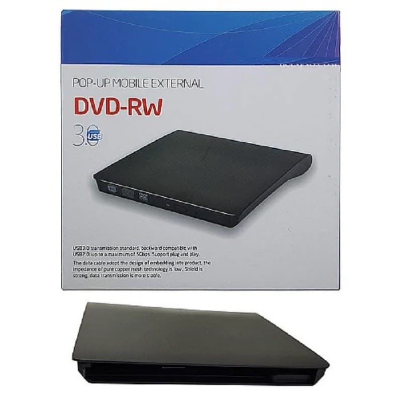 درایو DVD اکسترنال usb3 اکسون مدل pop-up — تصویر ۲