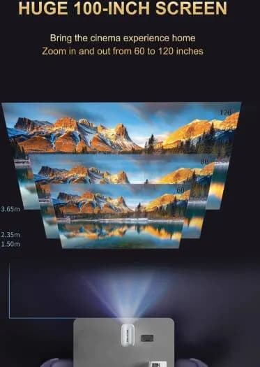 ویدیو پروژکتور قابل حمل ونوس گرین لاین Green Lion Venus 4K Portable Projector — تصویر ۴