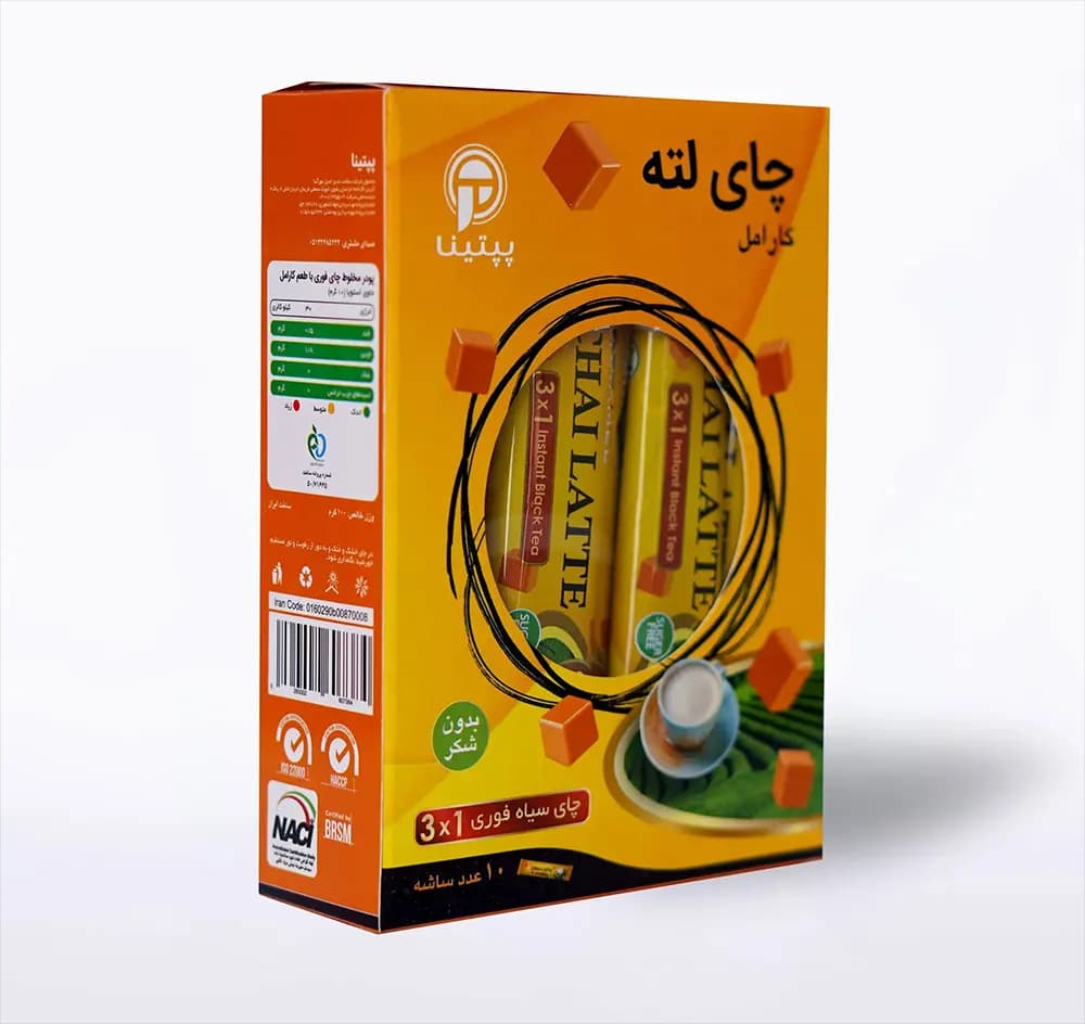 شیر چای (چای لته) کارامل پپتینا — تصویر ۴