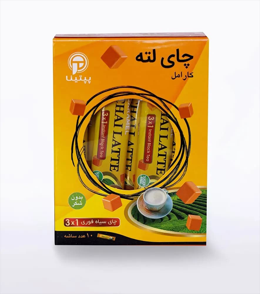 شیر چای (چای لته) کارامل پپتینا — تصویر ۷