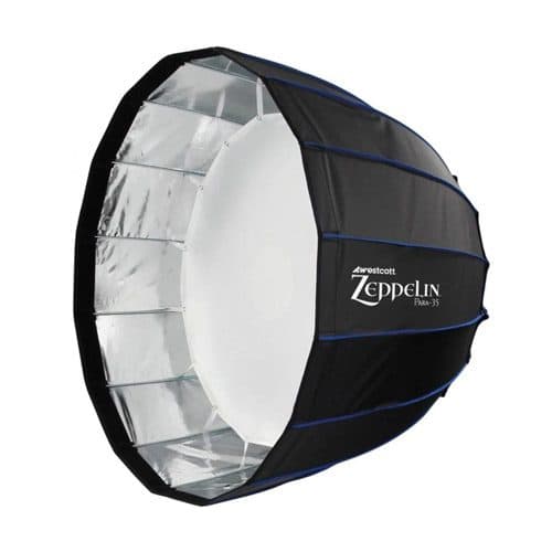 سافت باکس پارابولیک وسکات Westcott Zeppelin Deep Parabolic 60cm — تصویر ۳