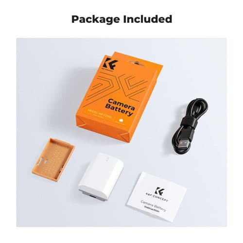 باتری سونی کی اند اف K&F Sony FZ100 Battery 2600mAH USB-C — تصویر ۵