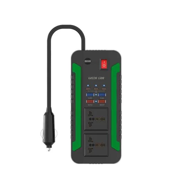 اینورتر فندکی خودرو گرین لاین مدل SPARK300