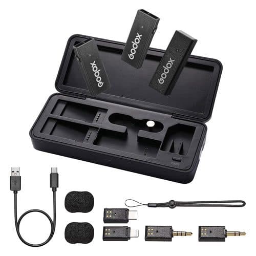 میکروفون دو کاربر گودکس Godox MoveLink Mini LT for Cameras & iOS & Usb-C — تصویر ۴