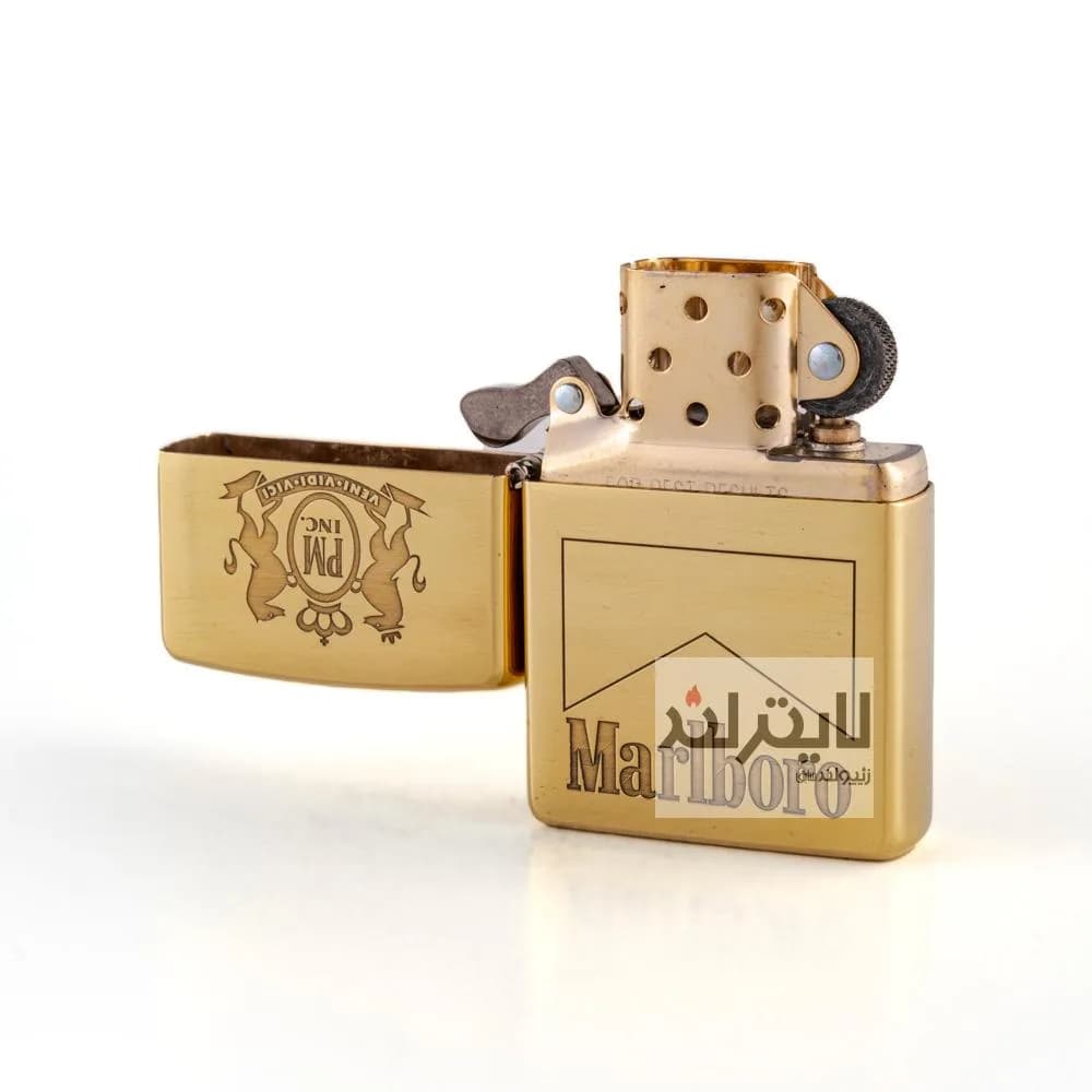 فندک زیپو مدل Brushed Brass CT061 کد 204b — تصویر ۳