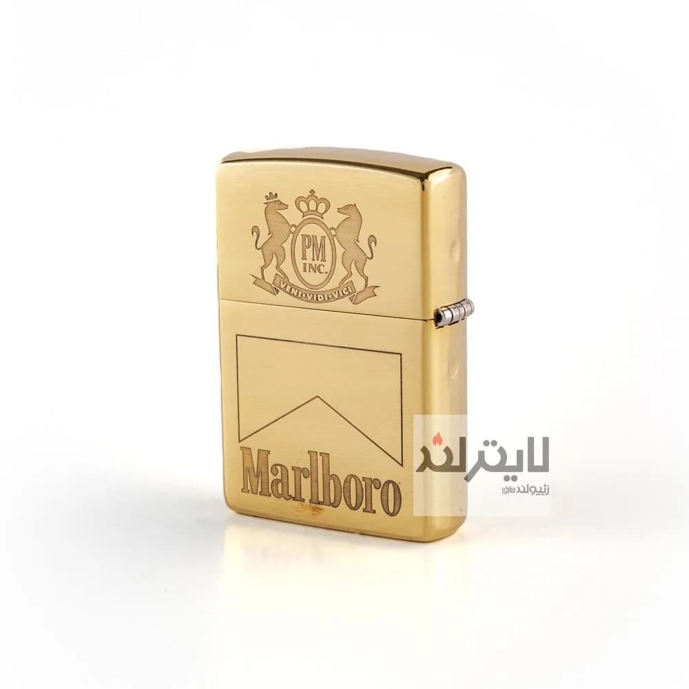فندک زیپو مدل Brushed Brass CT061 کد 204b — تصویر ۲