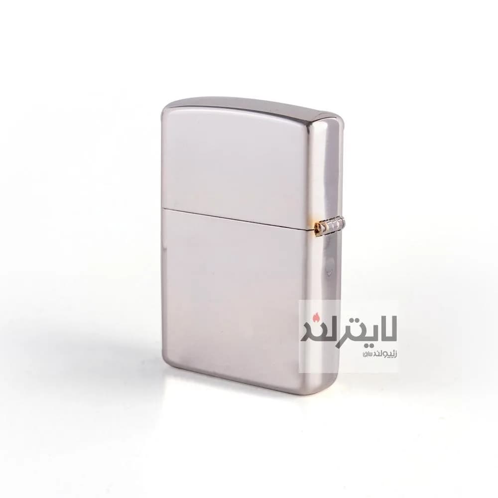 فندک زیپو مدل Blue Stone Antique Silver Plate — تصویر ۲