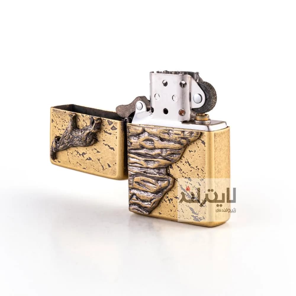 فندک زیپو مدل 230Lonely Goat Br 8024 — تصویر ۳