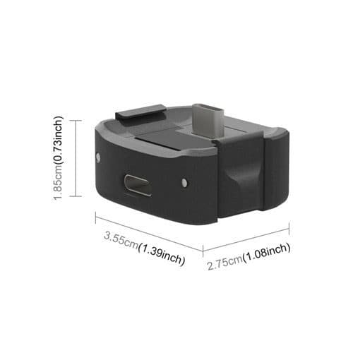 آداپتور شارژ و تبدیل پایه اسمو پاکت 3 پلوز Puluz PU897B Osmo Pocket 3 Charging Adapter — تصویر ۲