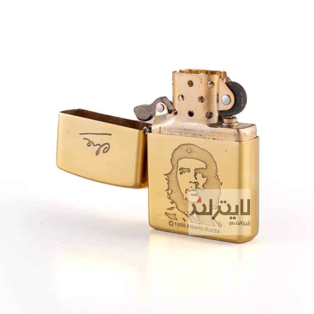 فندک زیپو مدل Brushed Brass CT003 کد 204b — تصویر ۳