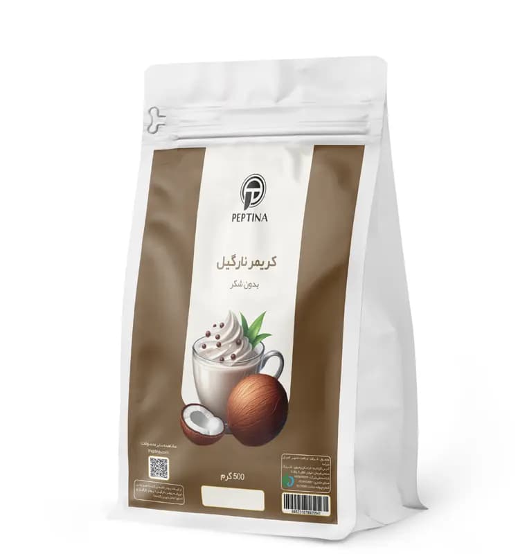 کریمر غیر لبنی با پودر شیر نارگیل پپتینا — تصویر ۴