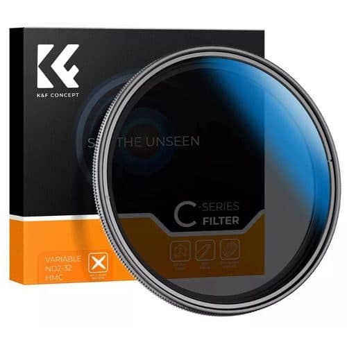 فیلتر ان دی متغیر کی اند اف K&F C Variable ND 2-32 72mm