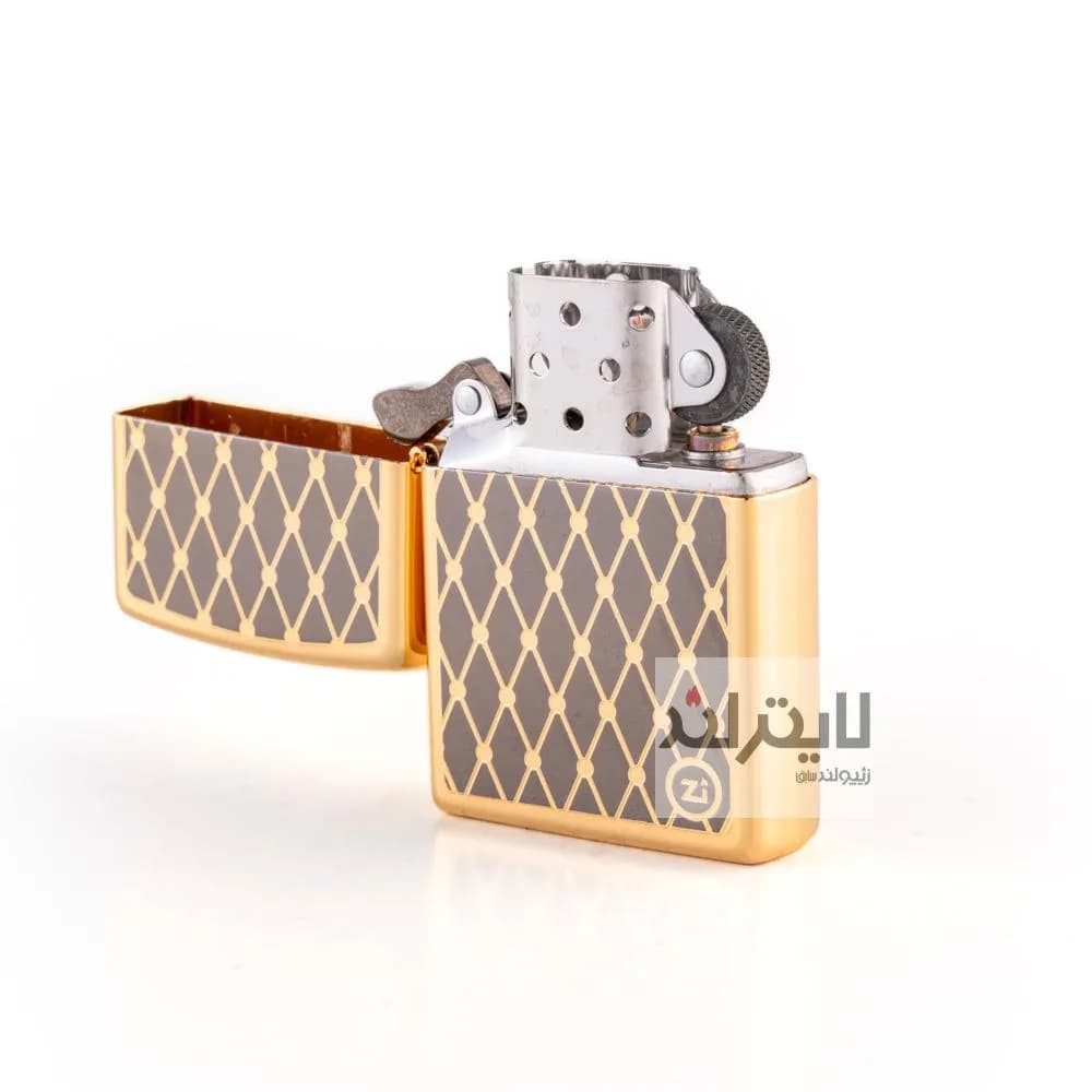 فندک زیپو مدل Pattern ZI 1 GD 2296 B — تصویر ۳