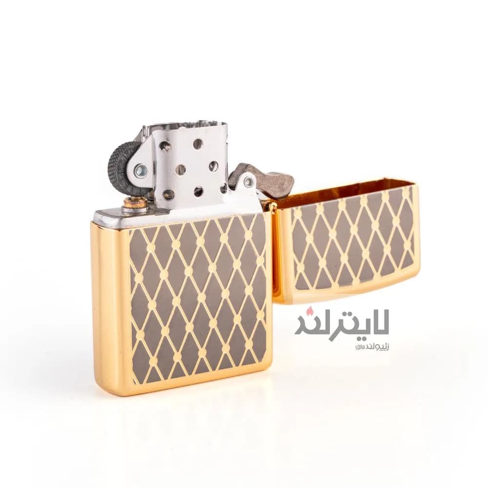 فندک زیپو مدل Pattern ZI 1 GD 2296 B — تصویر ۲