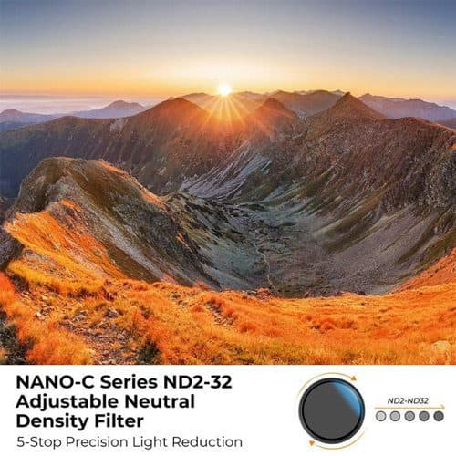 فیلتر ان دی متغیر کی اند اف K&F C Variable ND 2-32 52mm — تصویر ۵