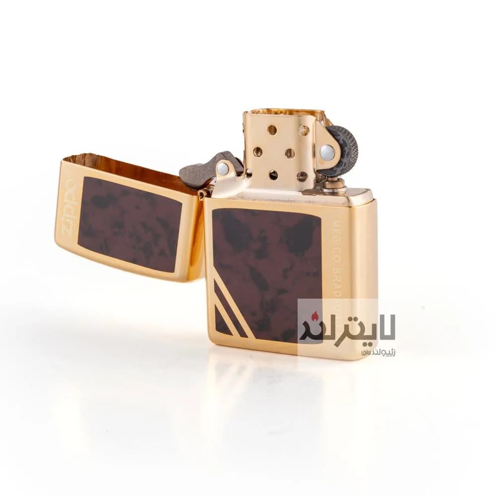 فندک زیپو مدل CD2 A GD BW — تصویر ۳