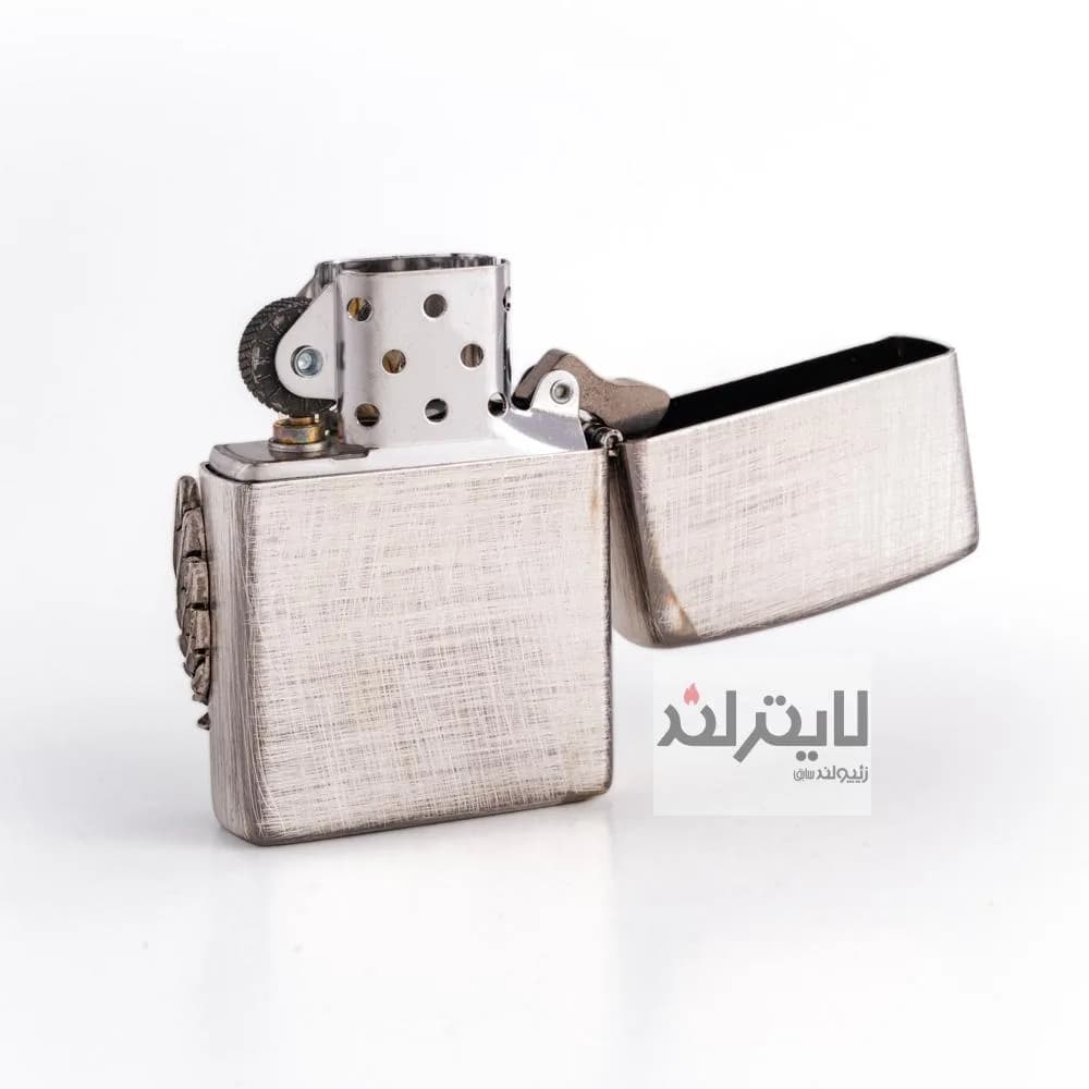 فندک زیپو مدل Crown Skull SI — تصویر ۴