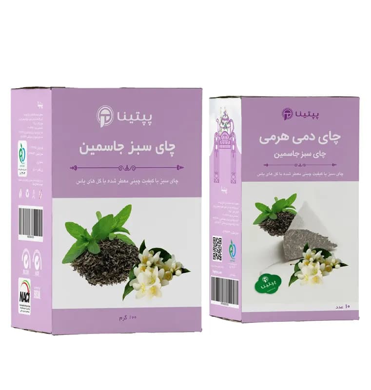 چای سبز جاسمین پپتینا