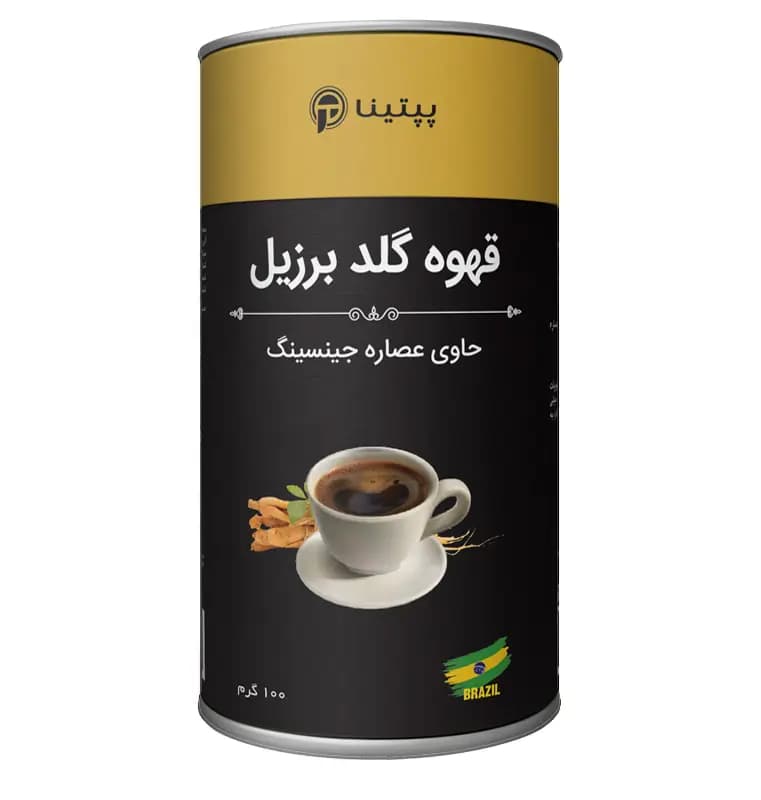 قهوه گلد با جینسینگ پپتینا — تصویر ۲